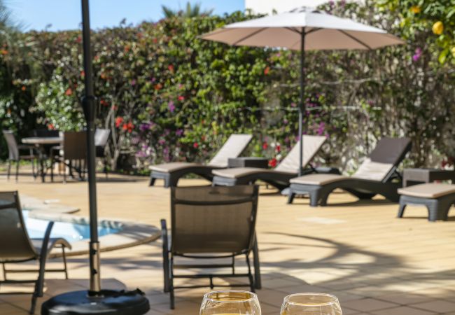 Rijhuis in Carvoeiro - The Palm House - Townhouse at Vale de Milho golf Rijhuis in Carvoeiro - The Palm House - Townhouse at Vale de Milho golf